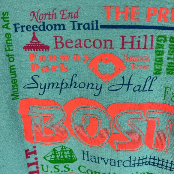 Vintage Tank Boston Royal first class Top Mens XL Single Stitch Hem - Picture 6 of 10